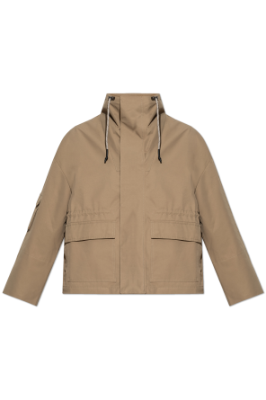 Oversize-Jacke mit Stehkragen