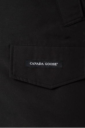 Canada Goose 'c logo-print bomber jacket Black