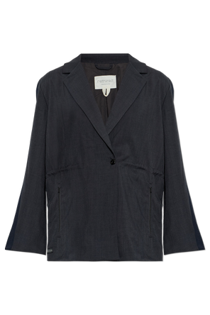 Blazer with Open Lapels