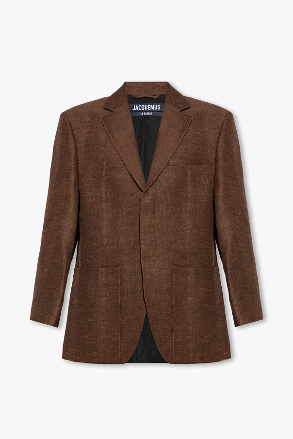 Jacquemus capital-breasted blazer