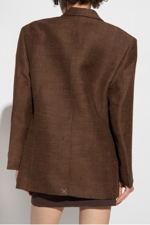 Jacquemus capital-breasted blazer
