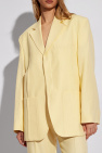 Jacquemus YELLOW Single-breasted blazer