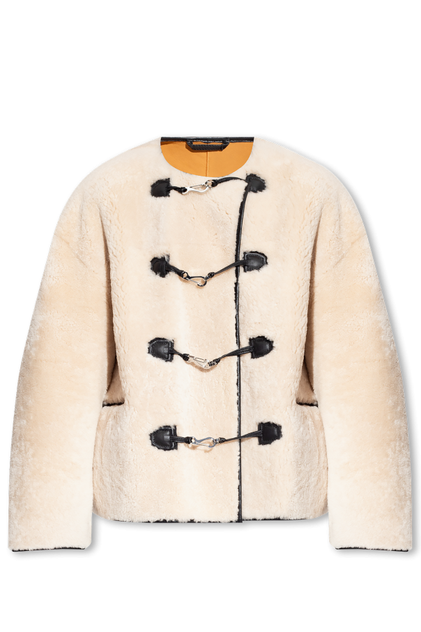 Shearling jacket with pockets od TOTEME