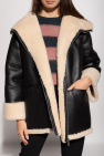 TOTEME Shearling jacket with pockets