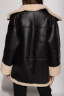 TOTEME Shearling jacket with pockets