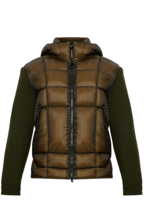 Quilted front cardigan