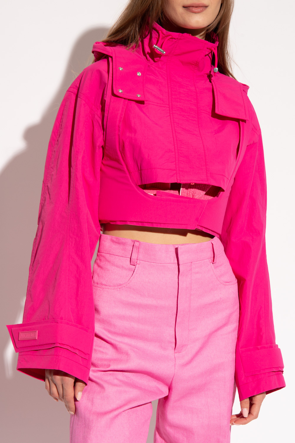 Jacquemus ‘Fresa’ crop jacket w/ detachable vest