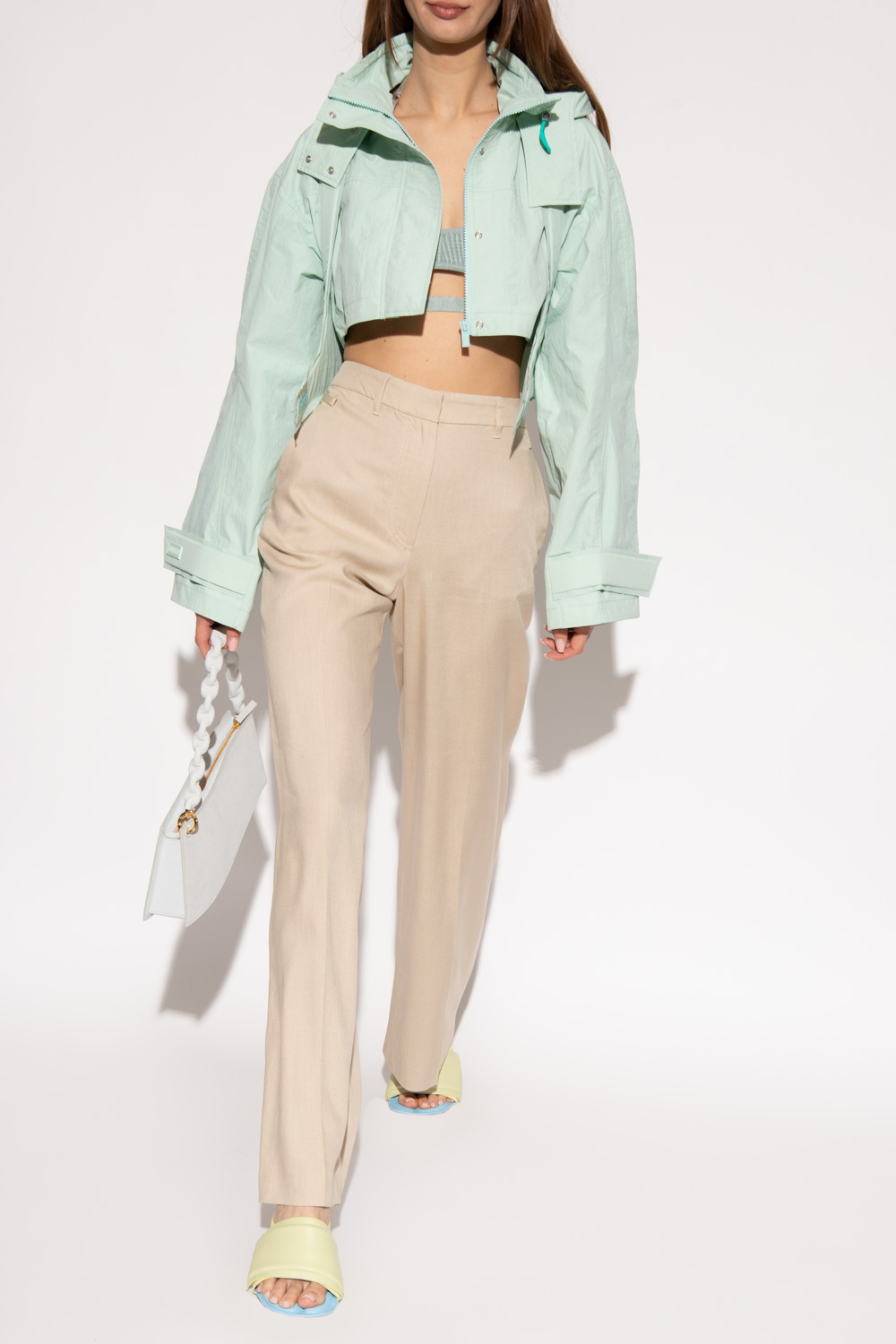 Jacquemus ‘Fresa’ crop maniche jacket w/ detachable vest