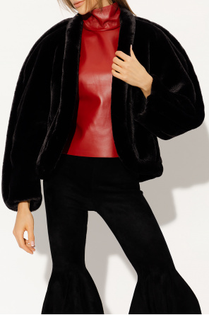 Undercover WOMEN T-SHIRTS POLO Faux fur jacket
