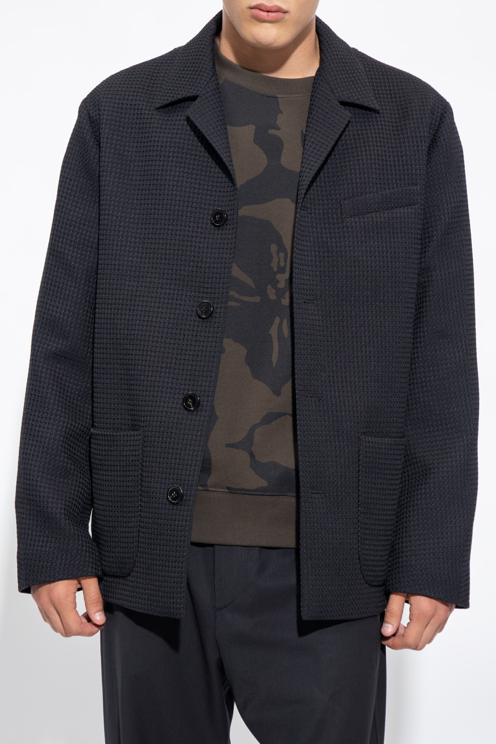 Dries Van Noten Textured blazer | Men's Clothing | Vitkac