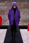Raf Simons PURPLE Oversize fluffy blazer