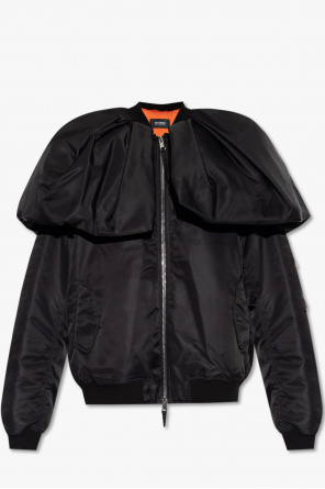 Bomber jacket with decorative collar od Raf Simons