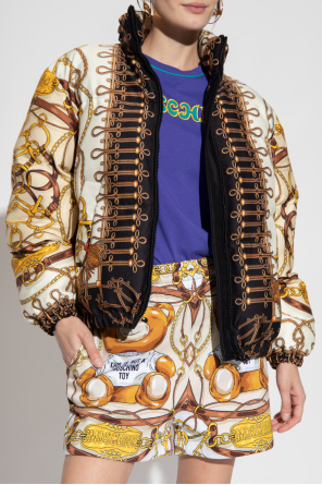 Moschino Patterned pastel jacket