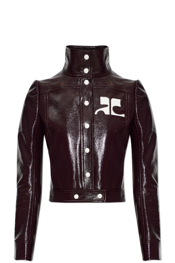 Jacket with logo od Courrèges