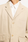 Jacquemus Minkfarvet sweatshirt med V-hals