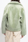 Jacquemus GREEN ‘Pastre’ shearling jacket