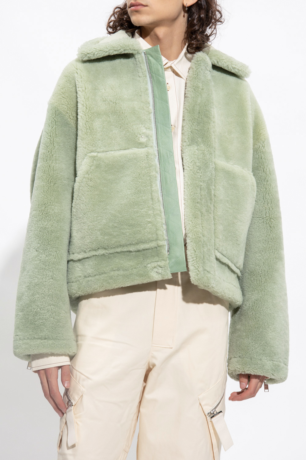 Jacquemus ‘Pastre’ shearling Mort jacket