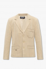 Jacquemus beige ‘Linu’ single-breasted blazer