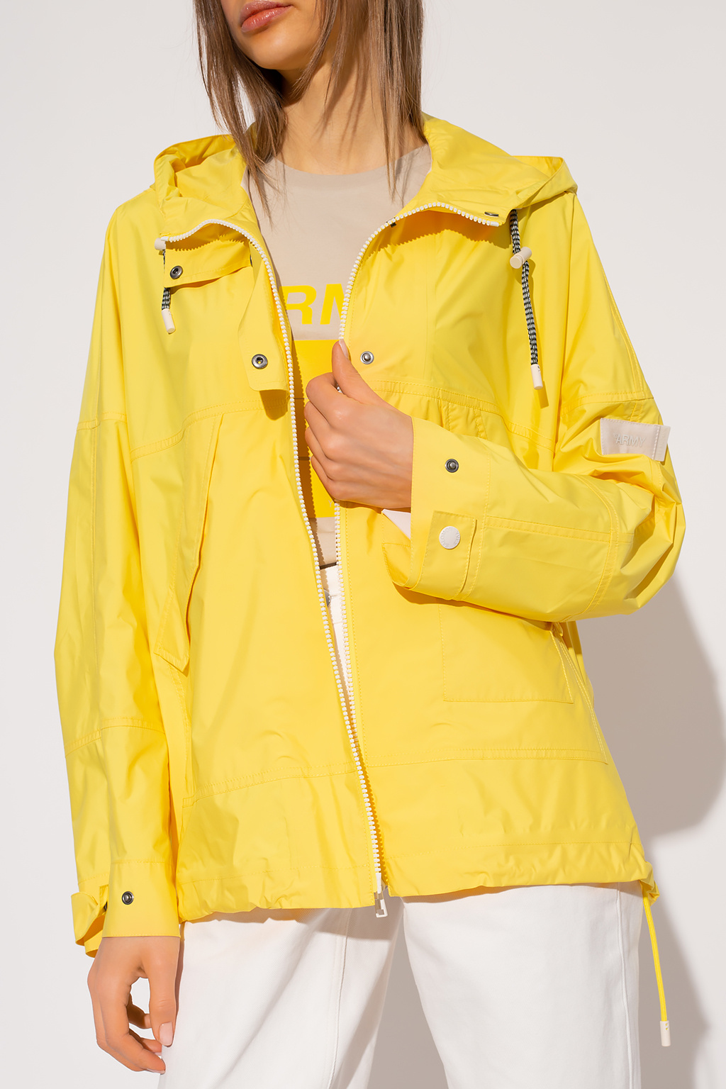 Yves Salomon Hooded jacket