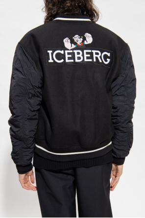 Iceberg Bomber Vit jacket