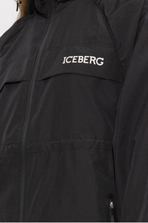 Iceberg black geometric sweater