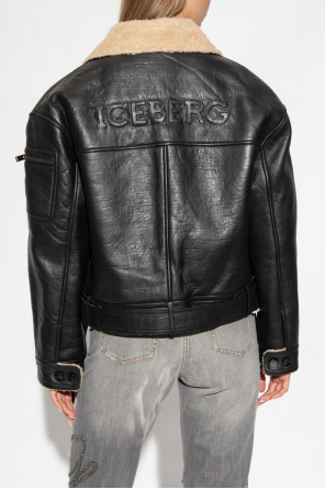 Iceberg Leather jacket