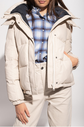 Yves Salomon Hooded down jacket