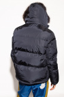 Yves Salomon Down jacket with fox fur