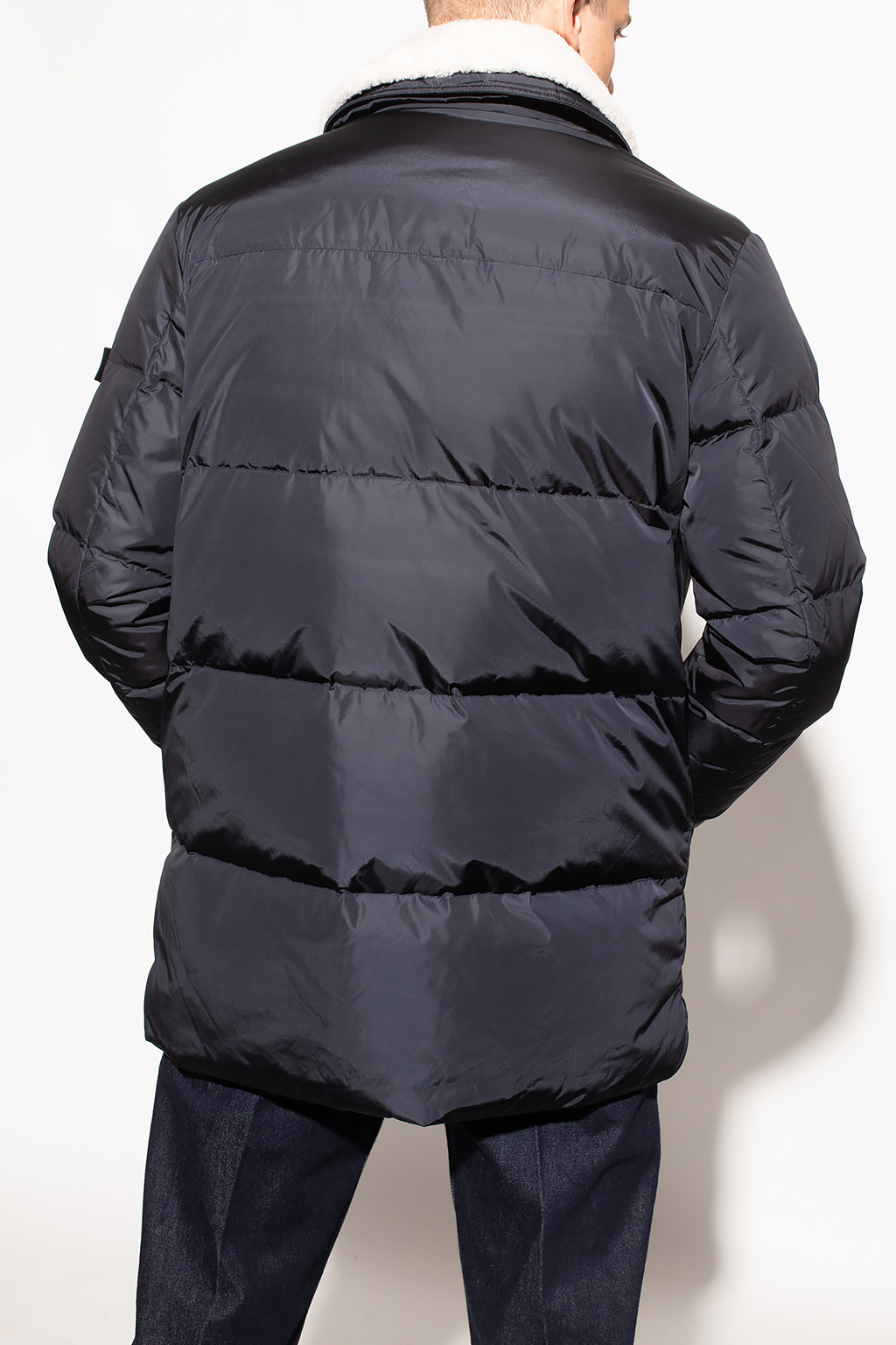 Yves Salomon Down jacket with collar