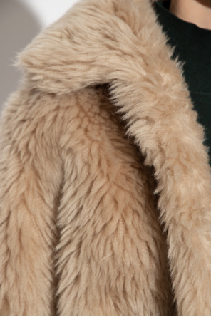 Yves Salomon Short faux fur coat