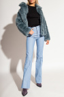 Yves Salomon Short faux fur coat