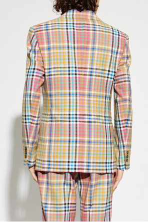 Vivienne Westwood Wool blazer with check pattern