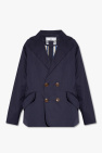 Vivienne Westwood NAVY BLUE Double-breasted short coat