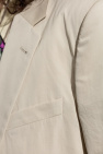 Dries Van Noten beige Blazer with pockets