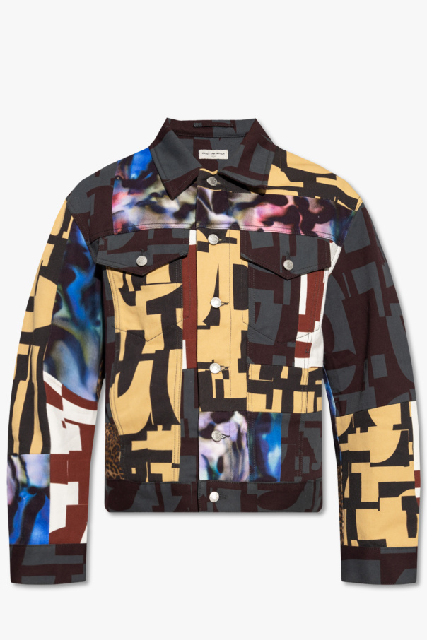 Dries Van Noten Patterned shirt with long sleeves
