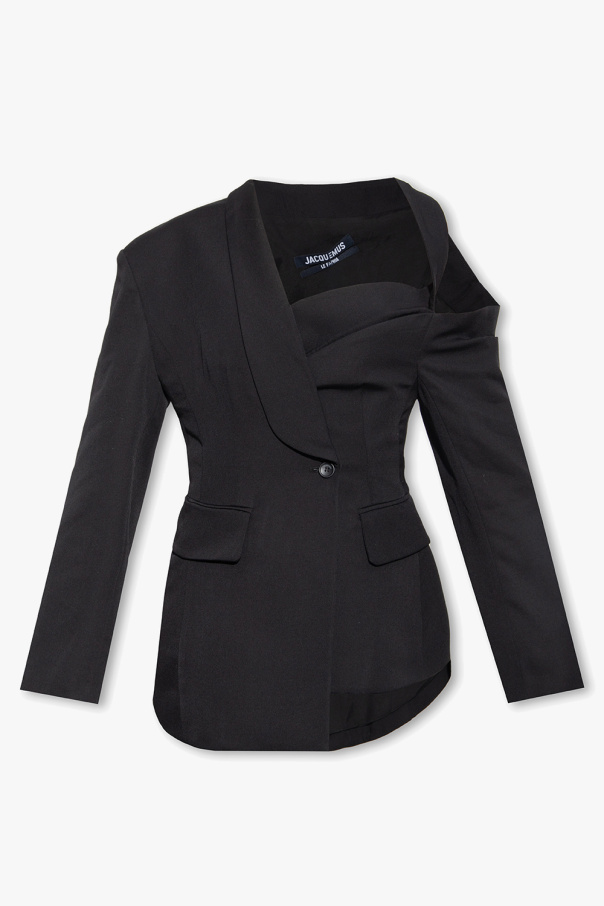 Jacquemus ‘Baska’ asymmetrical blazer