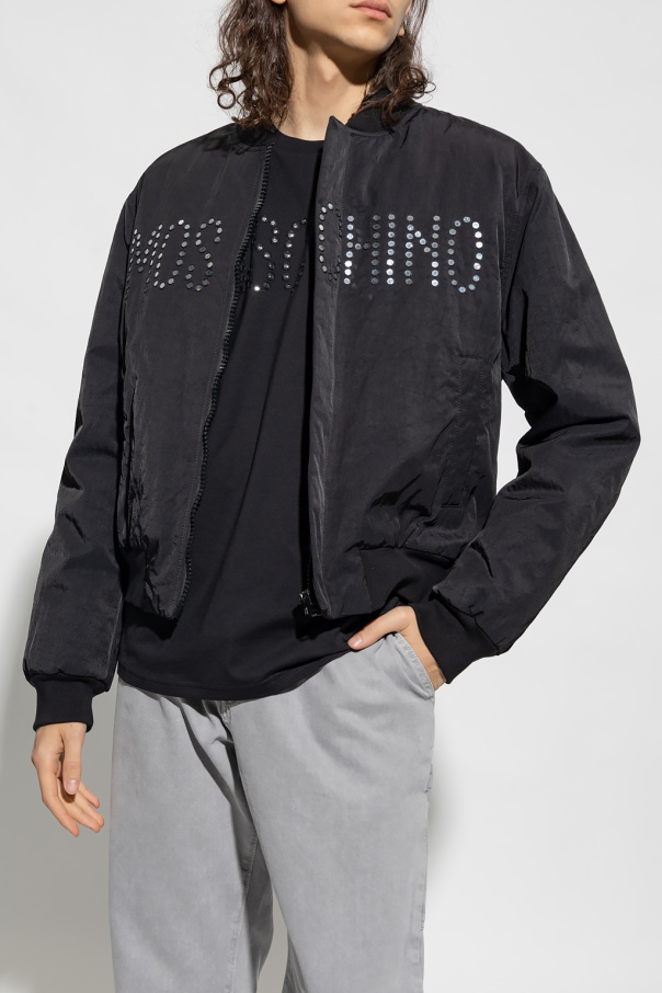 Black Bomber jacket Moschino - Vitkac Canada