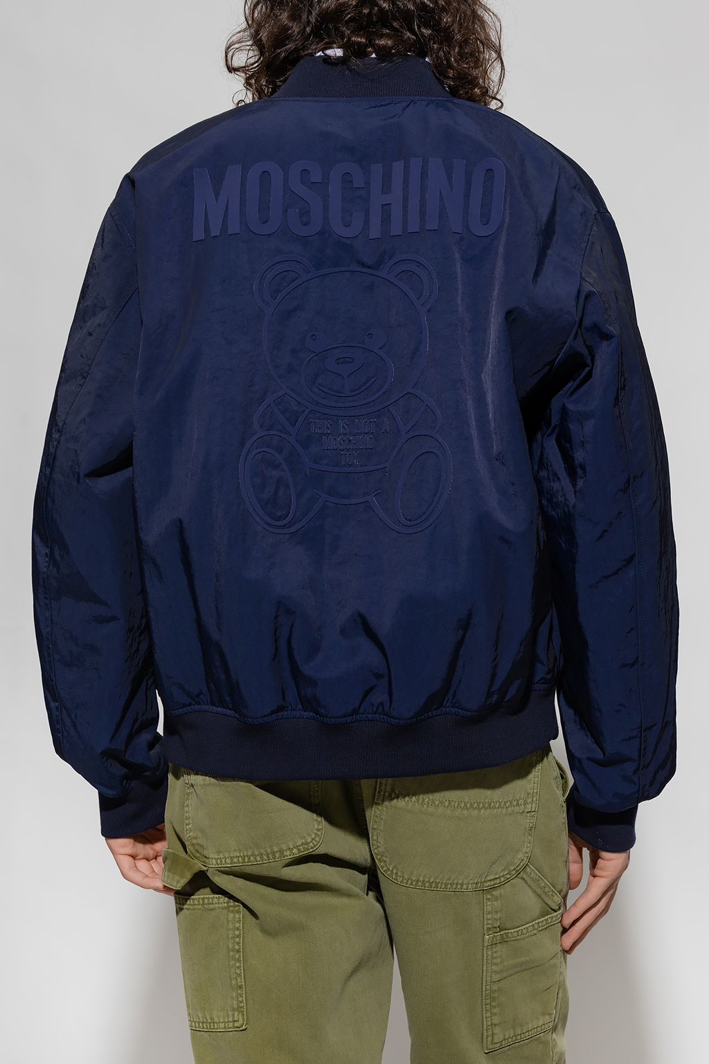 Moschino Bomber jacket with logo