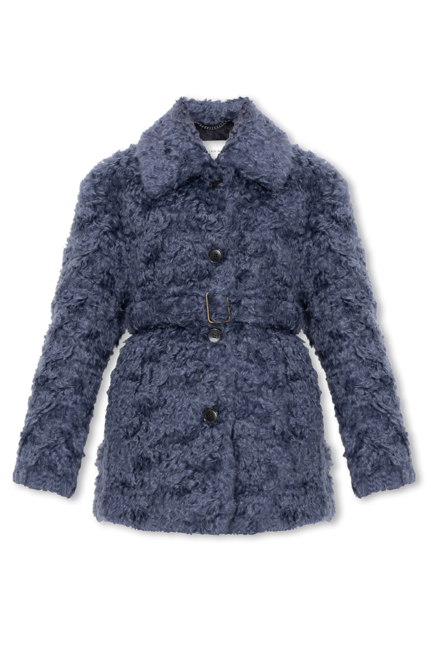 Short fur coat od Dries Van Noten