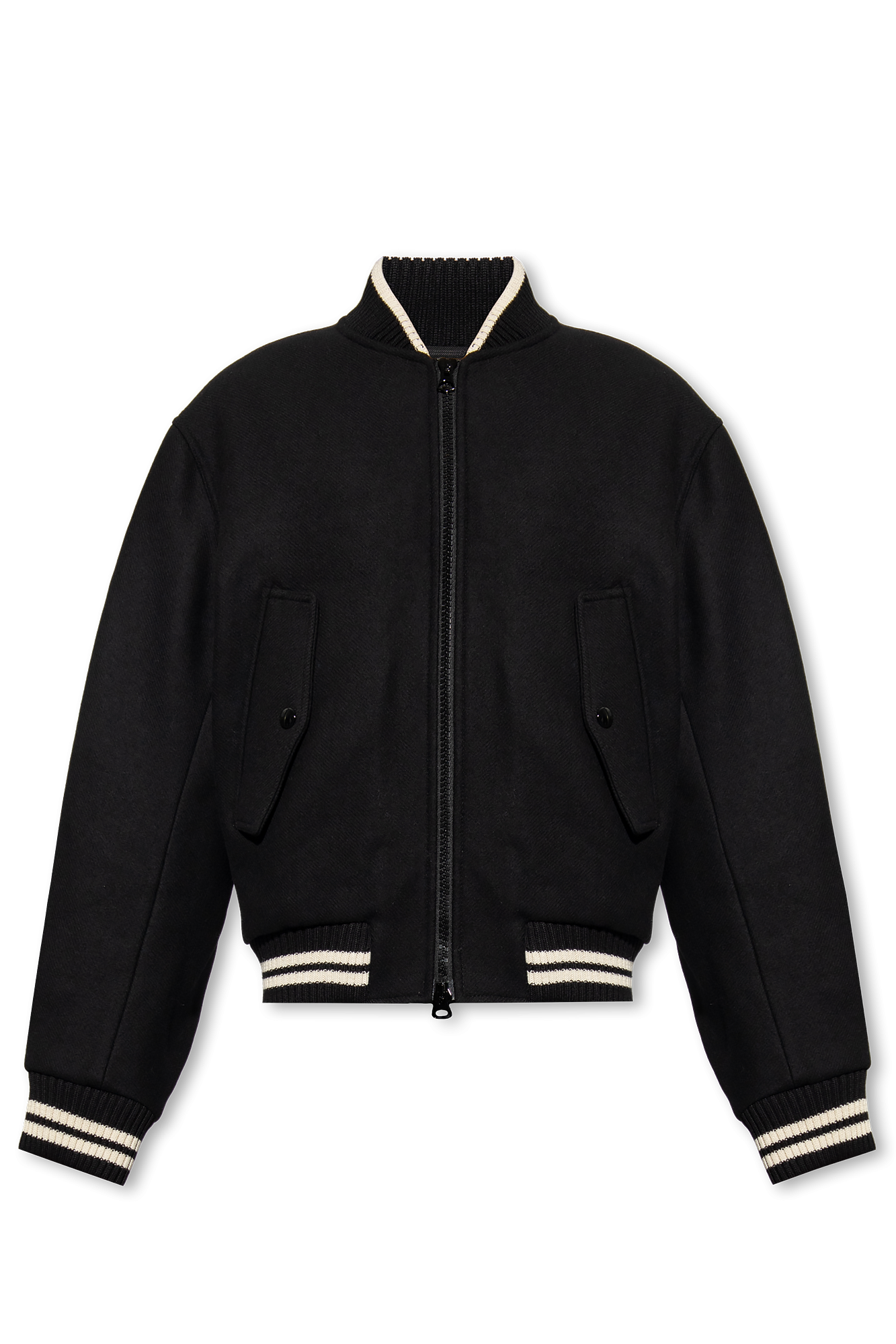 Black Bomber jacket Dries Van Noten - Vitkac GB