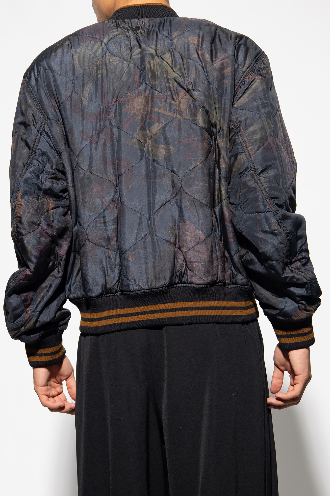 Dries Van Noten Quilted bomber jacket