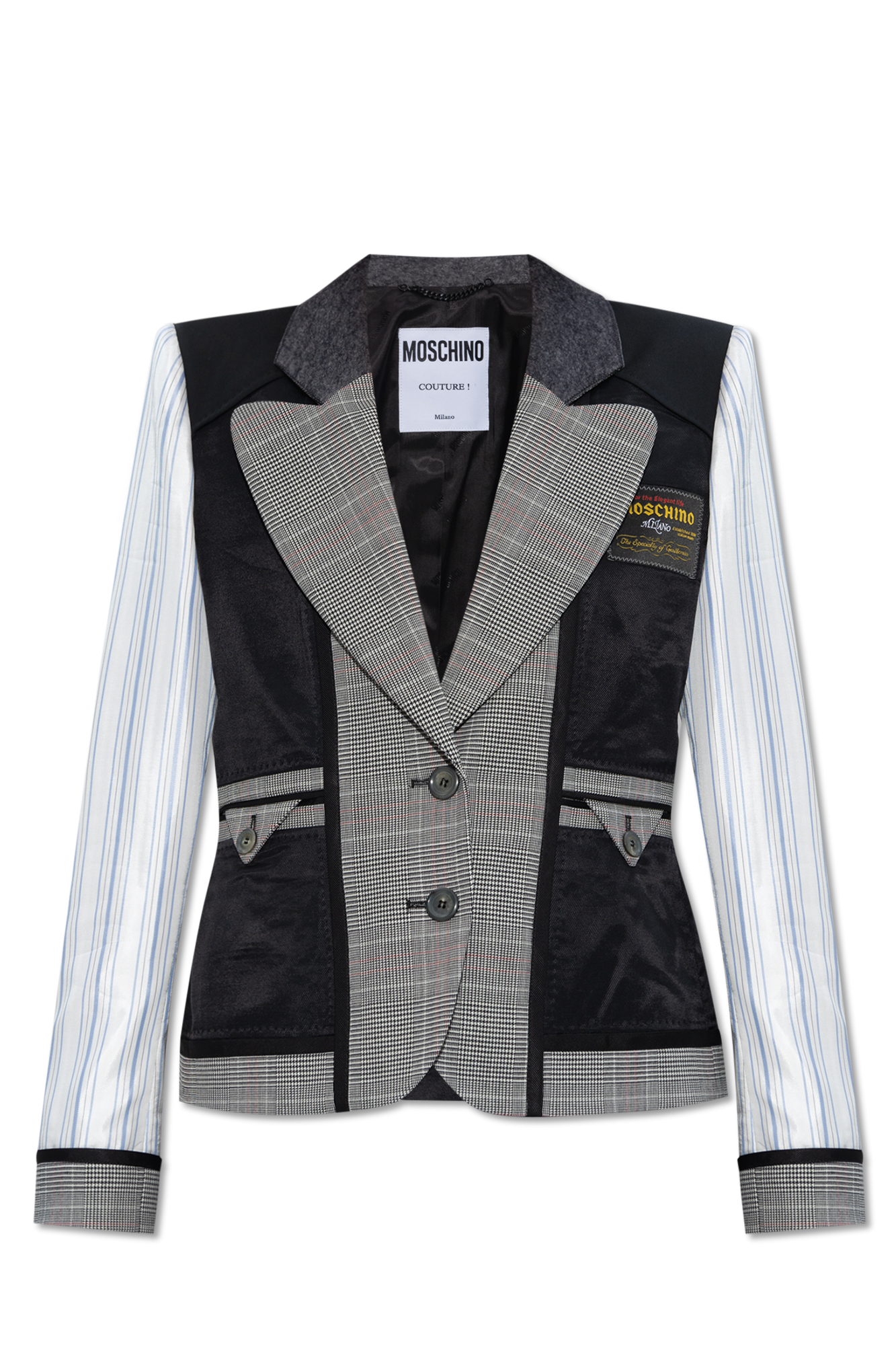 Moschino Panelled blazer