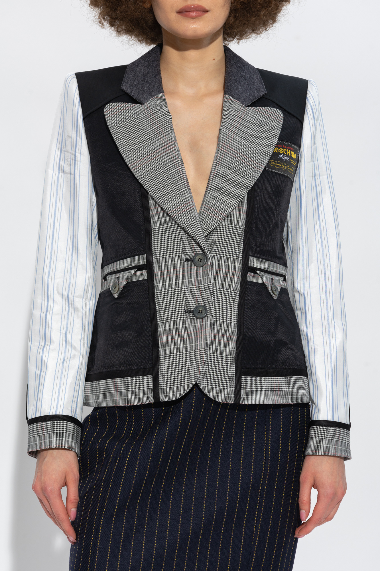 Moschino Panelled blazer