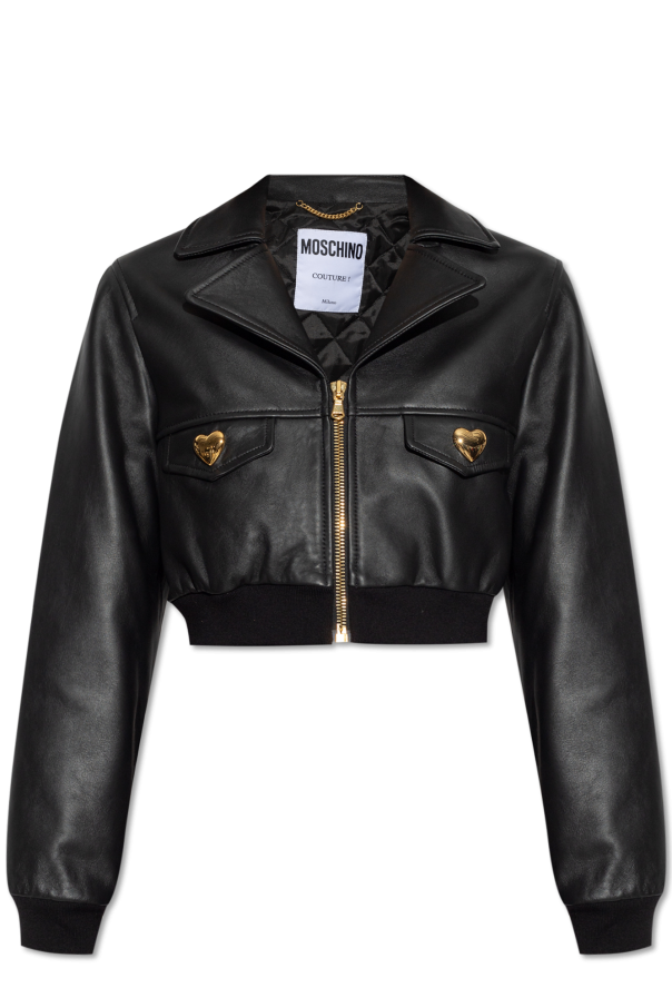 Moschino Leather jacket | Women's Clothing | Vitkac