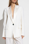 The Attico ‘Bianca’ single-breasted blazer