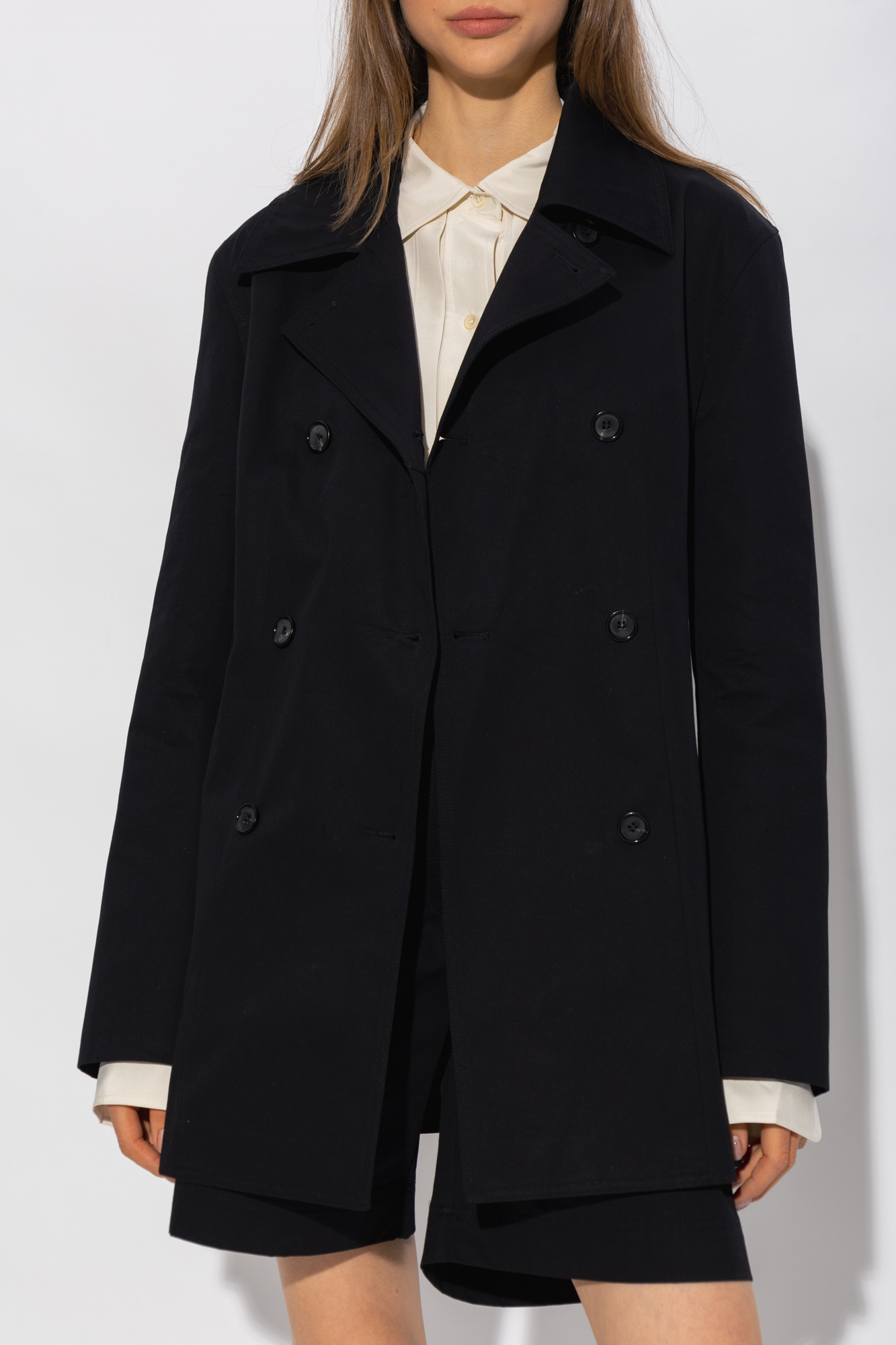 TOTEME moncler black belted jacket