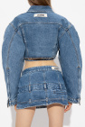 Jacquemus BLUE ‘Corto’ cropped denim jacket