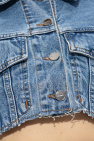 Jacquemus BLUE ‘Corto’ cropped denim jacket