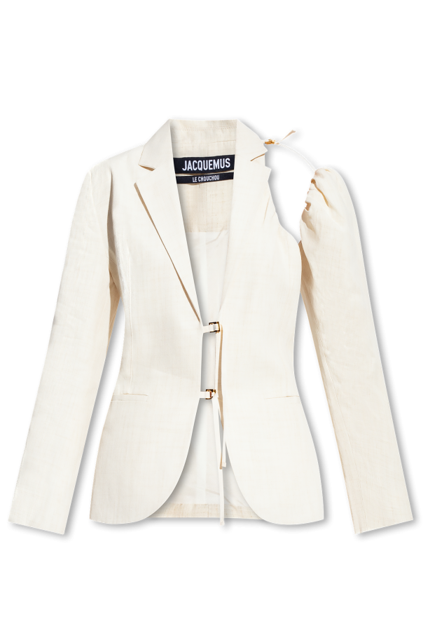 Jacquemus ‘Galliga’ blazer with cut-out shoulder