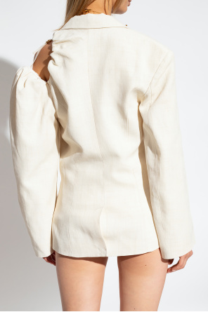 Jacquemus ‘Galliga’ blazer with cut-out shoulder